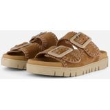 Gabor - 741.3 - Slippers - Bruin - Leer