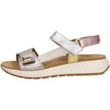 Gabor - Dames Sandalen - Metallic - Leer