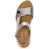 Gabor - Dames Sandalen - Metallic - Leer