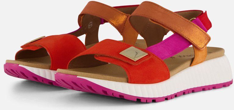 Gabor - Dames Sandalen - Metallic - Leer