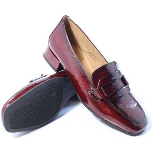 Gabor - 75.261.95 - Ballerina's - Bordeaux - Kreukellak