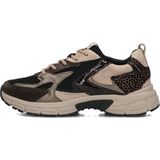 Gabor - 536 - Lage Sneakers - Veelkleurig - Suède - Trendy Panther Print