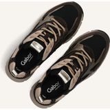 Gabor - 536 - Lage Sneakers - Veelkleurig - Suède - Trendy Panther Print