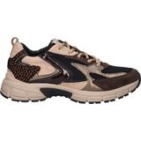 Gabor - 536 - Lage Sneakers - Veelkleurig - Suède - Trendy Panther Print