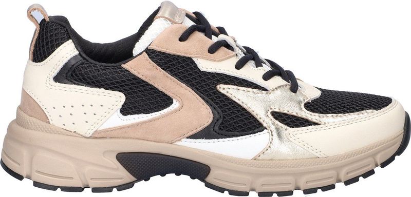 Gabor - 536 - Sneakers - Veelkleurig - Casual Beige Chunky Sole