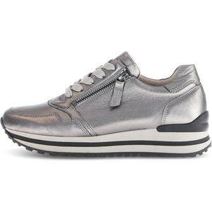 Gabor - 76.528.62 - Damessneakers - Oud-Zilver - Nubuck