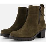 Gabor - Enkellaarsjes - Groen - Suede