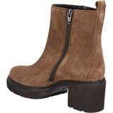 Gabor 71.874.14 - Dames Enkelboots - Bruin - Suède - Plateau