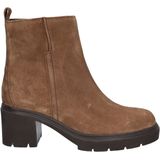Gabor 71.874.14 - Dames Enkelboots - Bruin - Suède - Plateau