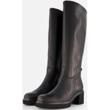 Gabor - 879 - Hoge Laarzen - Zwart - Blokhak 5 cm