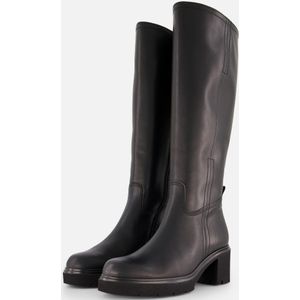 Gabor - 879 - Hoge Laarzen - Zwart - Blokhak 5 cm