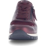Gabor - Sneakers - Rood - Suede