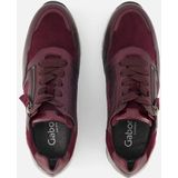 Gabor - Sneakers - Rood - Suede