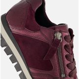 Gabor - Sneakers - Rood - Suede