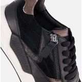 Gabor - Comfort - Dames Schoenen - Zwart - Nubuckleer