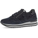 Gabor - Comfort - Sneakers - Blauw - Kalfsnappaleer - Ritssluiting