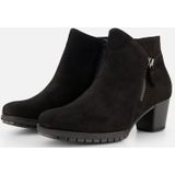 Gabor - Enkellaarsjes - Zwart - Nubuck