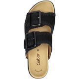 Gabor - Open Teen - Zwart - Kunstleer