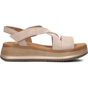Gabor - 746 - Sandalen - Beige - Leer - Rubber Zool