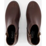 Gabor - Enkellaarsjes - Cognac - Leer