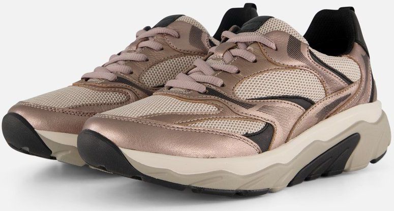 Gabor - Rollingsoft - Sneakers - Grijs - Leer