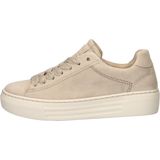 Gabor - Comfort - Sneakers - Suède - Leer - Plateauzool