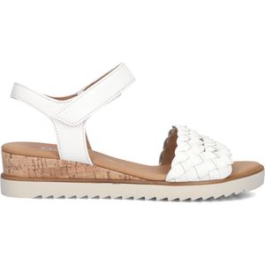 Gabor - 759 - Sandalen - Wit - Leer/Suède/Textiel