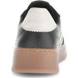 Gabor - Florence - Plateausneakers - Zwart/wit - Vrijetijdsschoen - Veterschoen - Comfortabele Breedte G