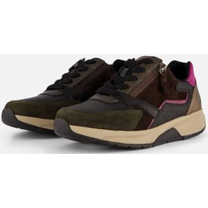 Gabor - Rollingsoft - Sneakers - Zwart - Suede