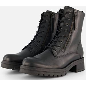 Gabor - Veterboots - Zwart - Leer