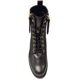 Gabor - Veterboots - Zwart - Leer