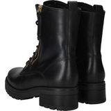 Gabor - Veterboots - Zwart - Leer