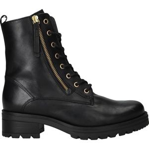 Gabor - Veterboots - Zwart - Leer