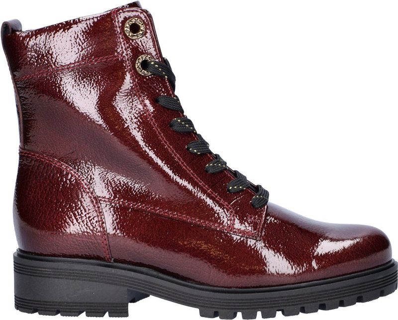 Gabor - Veterboot - Bordo - H-leest - Duurzaam Lakleer