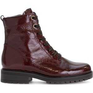 Gabor - Veterboot - Bordo - H-leest - Duurzaam Lakleer