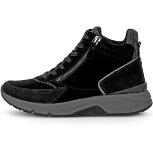 Gabor - 76.887.37 - Enkellaars - Black/Anthracite - Suède