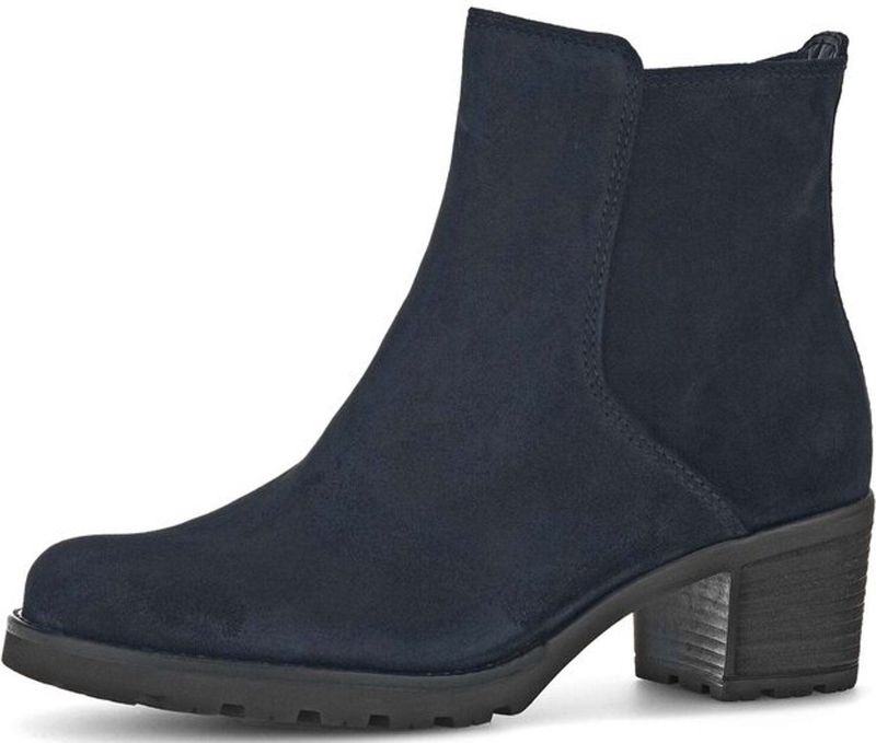 Gabor - Korte Laars 72.800.46 - Donkerblauw - Suède