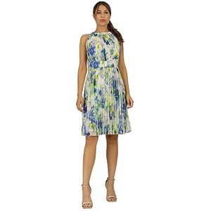 ApartFashion Cocktailjurk voor dames, formele avondjurk, crèmekleurig/meerkleurig, 42