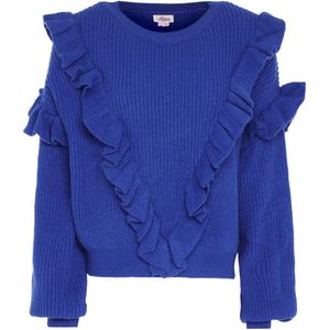 aleva - Trui - Kobaltblauw - Lange Mouw - Normale Pasvorm