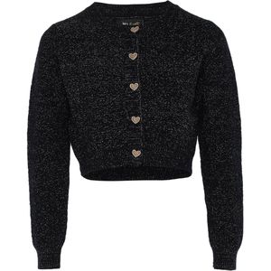 myMo - Vest - Zwart - Dames - Glinsterend met Fantasiegaren