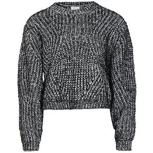 IZIA Trui  zwart / offwhite