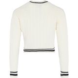 Bridgeport - Trui - Zwart - Wolwit