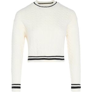 Bridgeport - Trui - Zwart - Wolwit