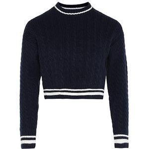 bridgeport Trui  marine / wit