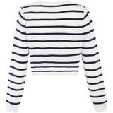 Vesten - Gestreept - Ronde Hals - Lange Mouw - Normale Pasvorm