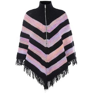 ebeeza Cape  lila / pink / zwart