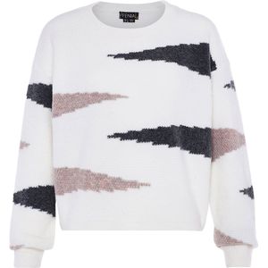 Trui - Color-Blocking - Lange Mouwen - Normale Pasvorm