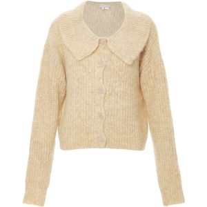 Jalene Gebreid vest  beige / sand