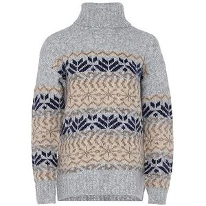 Jalene Trui  chamois / sand / navy / grijs gemêleerd