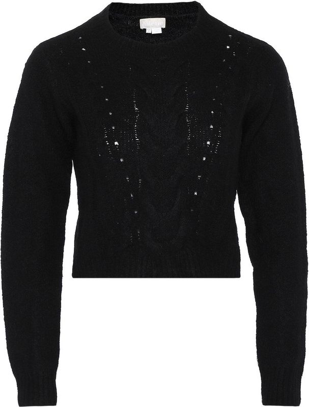 Jalene - Trui - Zwart - Lange Mouw - Normale Pasvorm